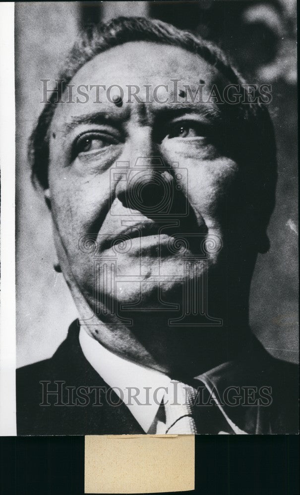 1962 Dr Franz Salmhofer, Manager, Vienna People&#39;s Opera - Historic Images