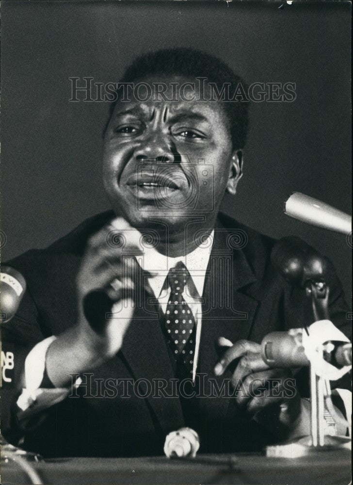 1964 Congolese Premier MCISE TSCHOME - Historic Images