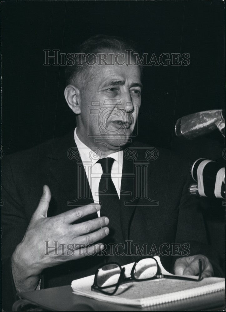 1969 Press Photo Yugoslavian Politican Milovan Djilas - KSB73725- Historic Images