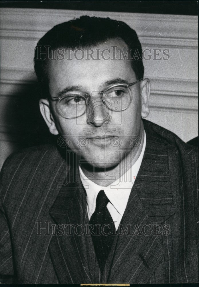 Press Photo Christian Chavanon Named French Information Minister France - Historic Images