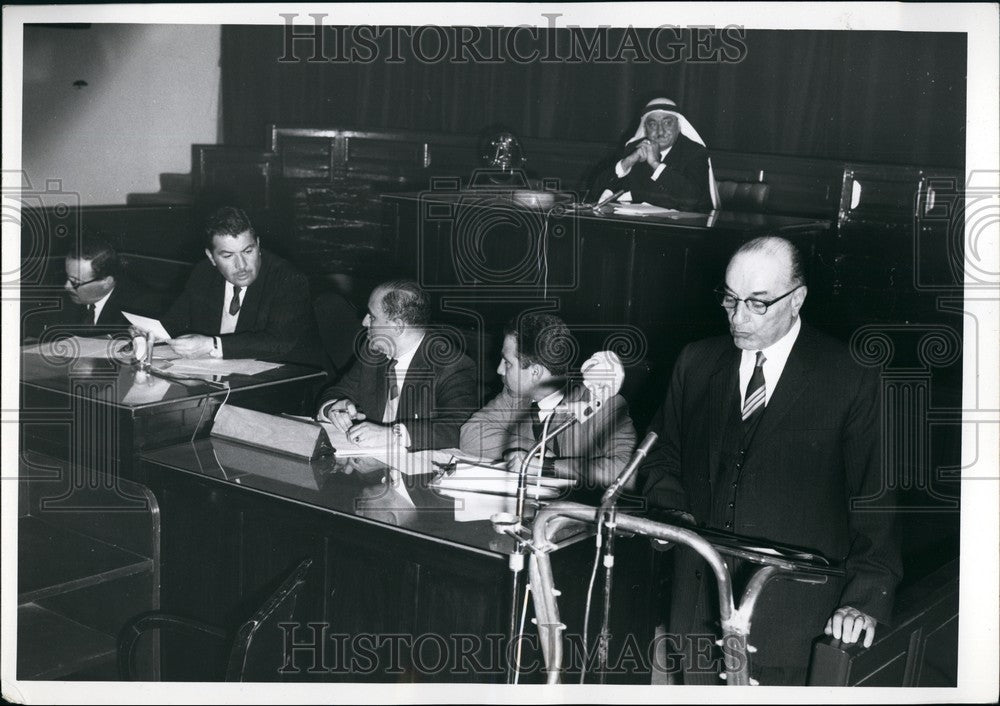 1969 Press Photo Jordan Premier Mr. Bahjat Talhouni - KSB73843-Historic Images