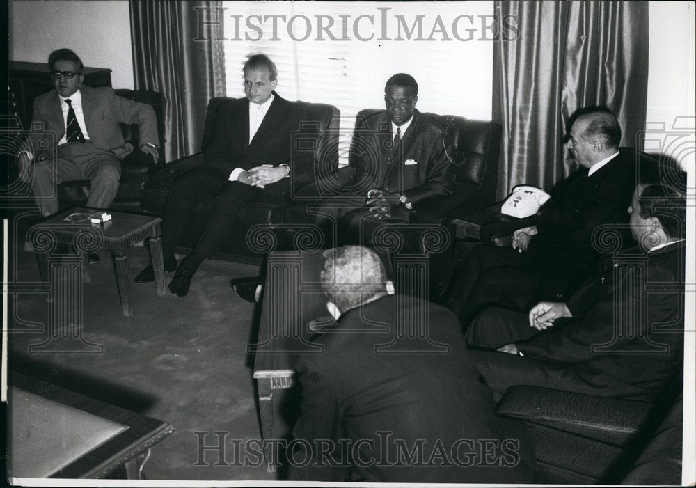 1969, Jordan PM Bahjat Talhouni and Ministers - KSB73857 - Historic Images