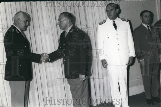 1971 The "Junta Militar" of Argentina  - Historic Images
