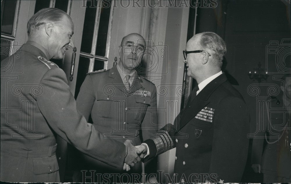 1952, General Marras & Admiral Carney - KSB74097 - Historic Images