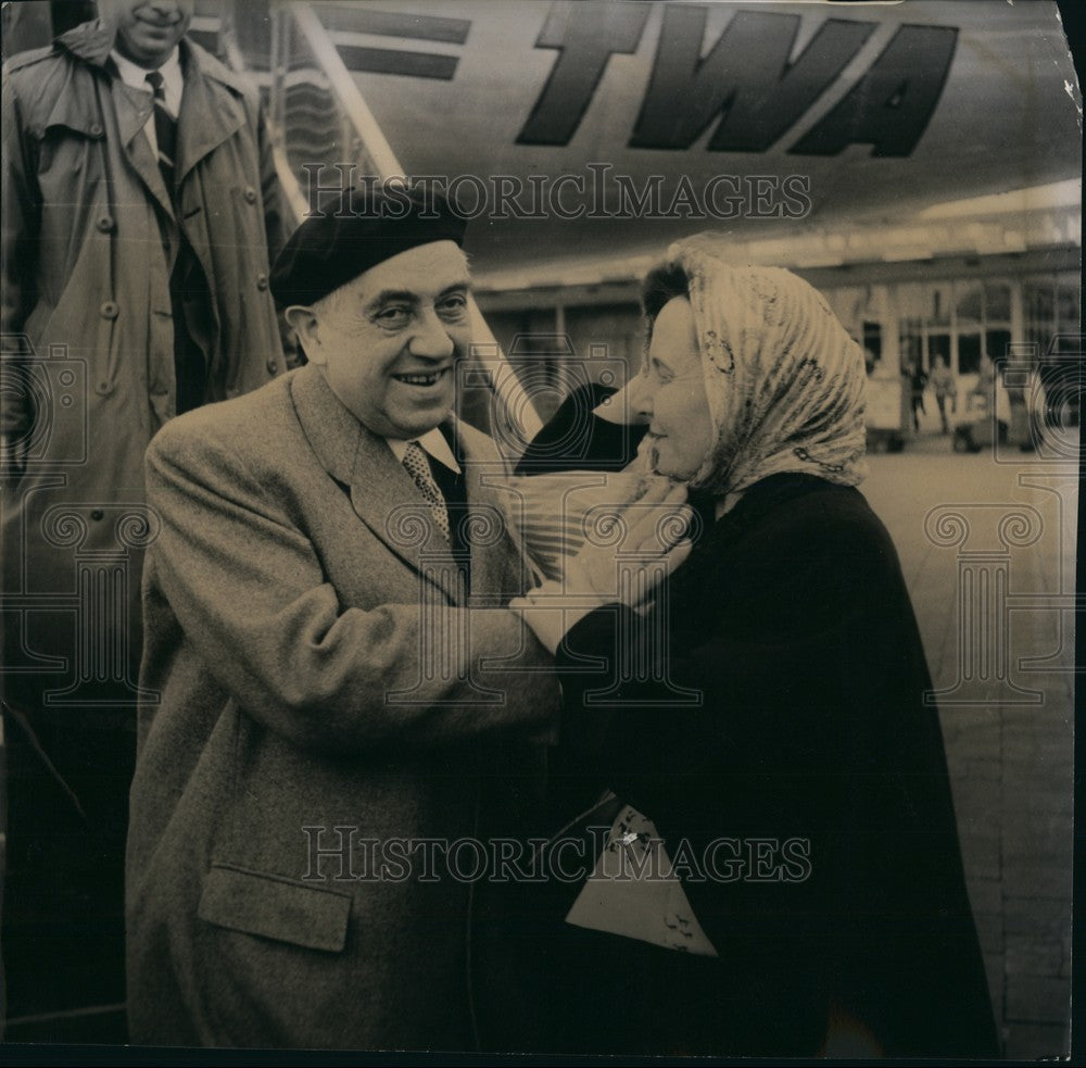 1950 Press Photo Professor Ernst Reuter - KSB74189 - Historic Images