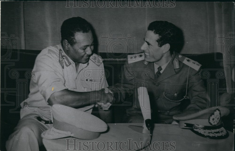 Press Photo Chairman of Sudanese Revolution Command Council in Libya - KSB74805-Historic Images