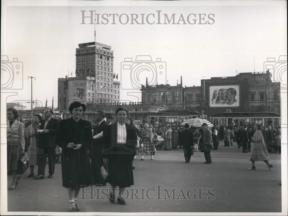 Press Photo Leipzig Autumn Fair - KSB74921- Historic Images