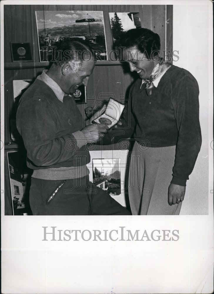 Press Photo Karl Kling German Sportsman & Mercedes Champion In Mexico - Historic Images