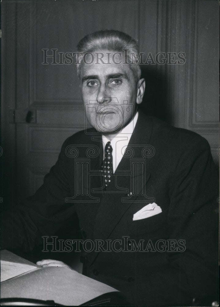 1956 Armand Berard, French Ambassador to Japan - Historic Images