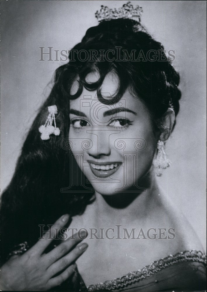 Press Photo Indian Actress Shakila - KSB75099-Historic Images