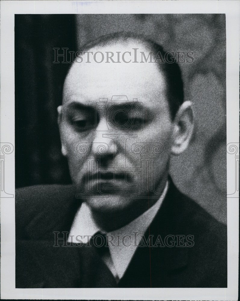 Press Photo Vladimir Pavlovich Suslov/UN Undersecretary/Political Security - Historic Images