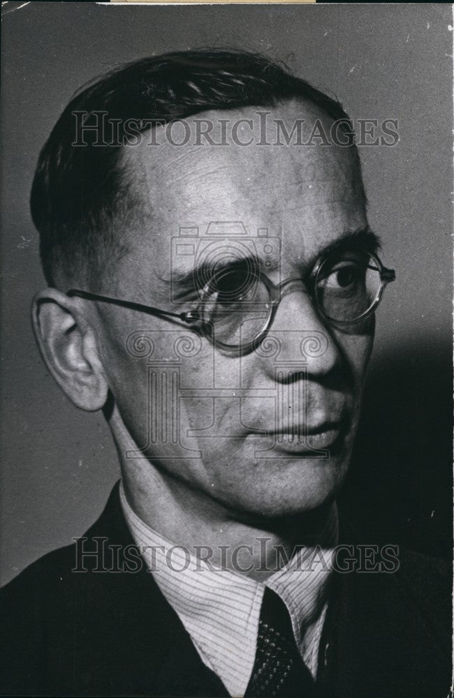 1955 Blank's Office Military Political Branch Leader De Maiziere - Historic Images