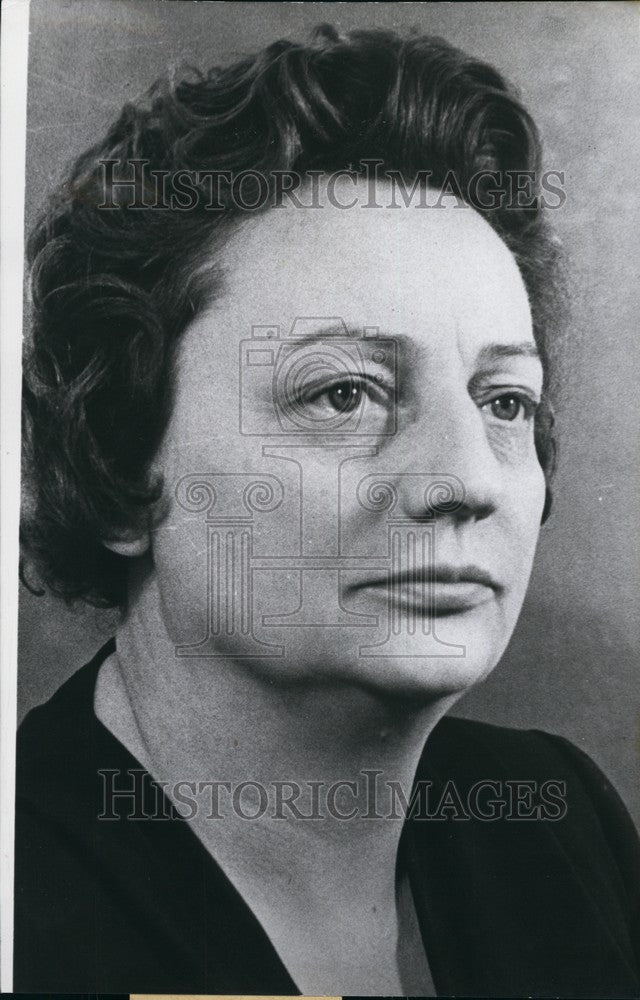 1957 Press Photo Soviet Ambassador Lore Stainer Visiting Belgrade - KSB75237-Historic Images