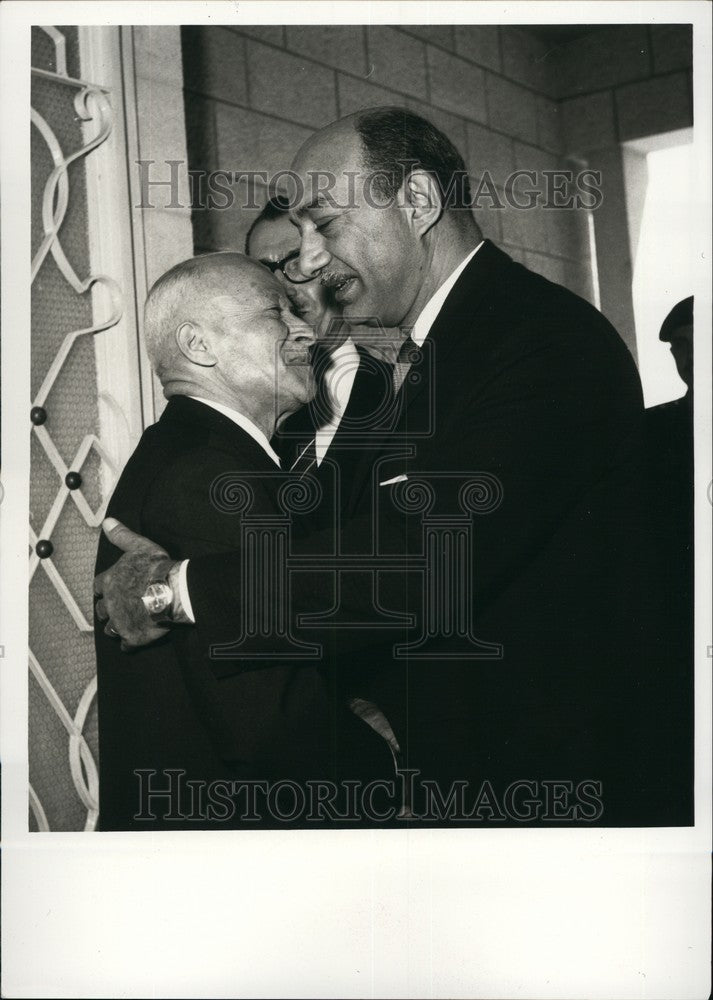 1969, Foreign minister Mahmoud Riad & Mr. Ahmed Tuqan - KSB75413 - Historic Images
