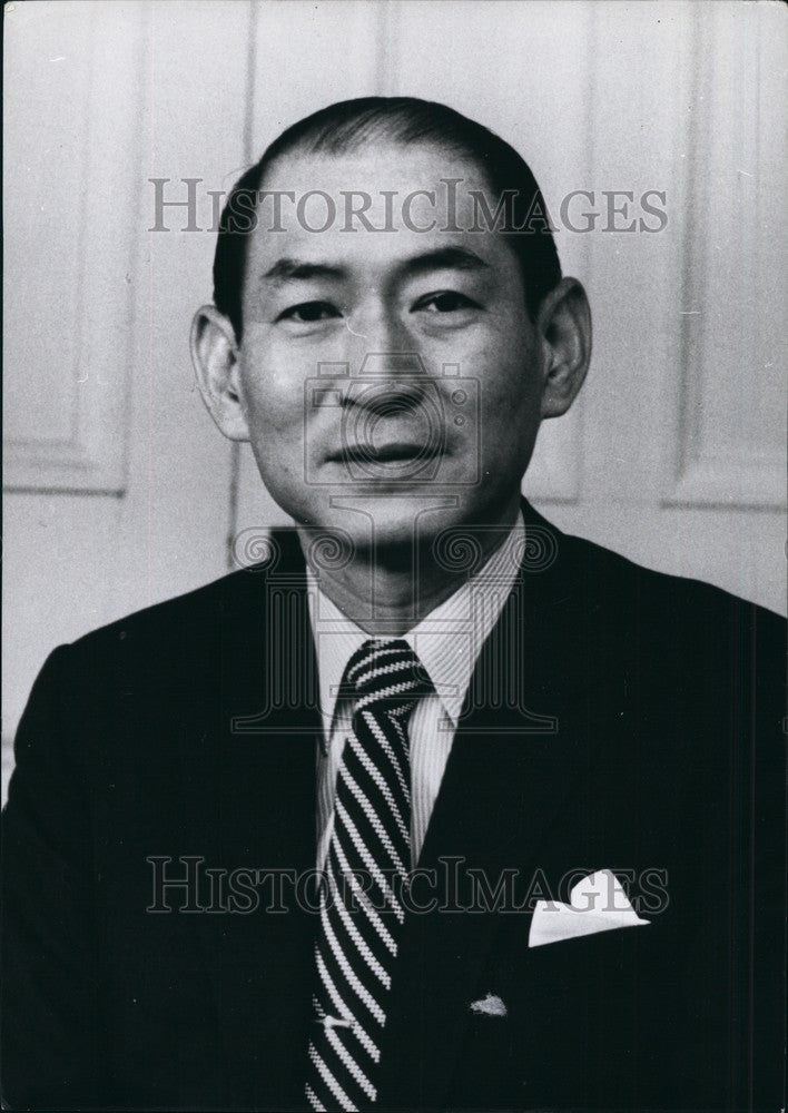 Press Photo Iichirio Hatoyama, Foreign Minister - KSB75445 - Historic Images