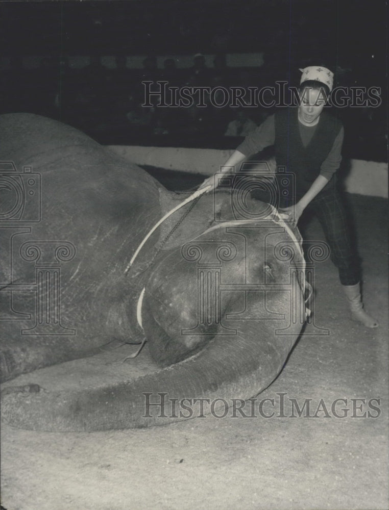 1964 Geraldine Chaplin Winter Circus, Paris-Historic Images