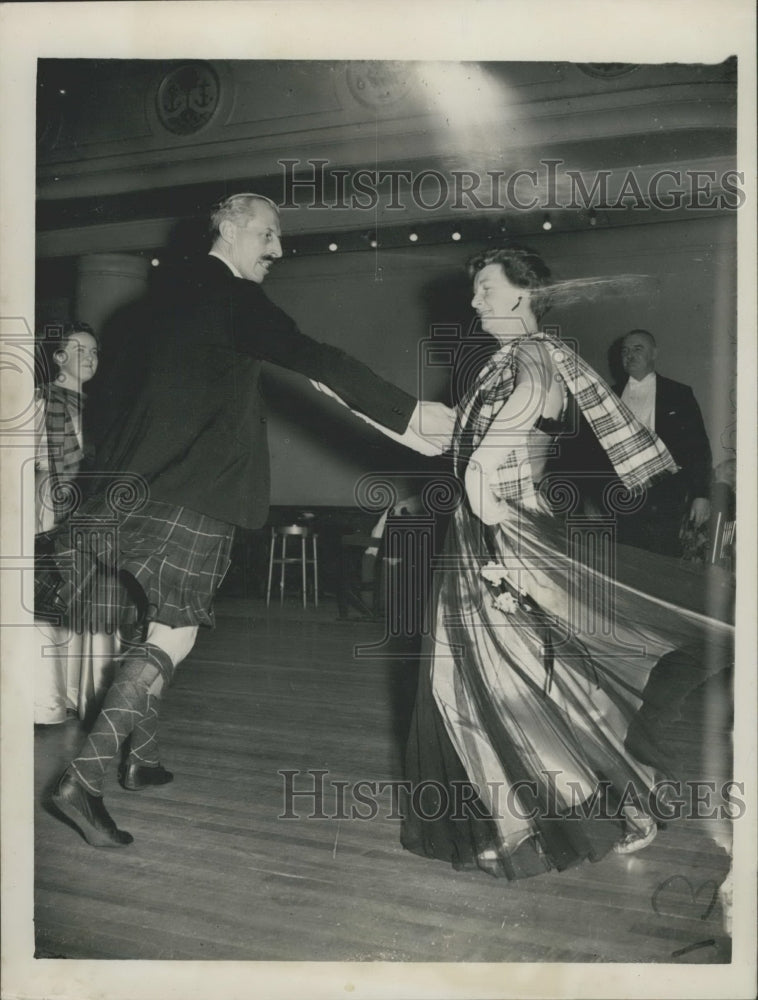 1953 Gathering Of Clan McLeod/Laurie Rarnald/Dr. Carpenter/Dancing - Historic Images