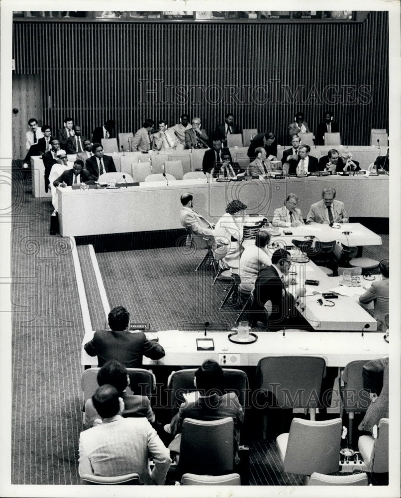 1983 Press Photo The United Nations Security Council - Historic Images