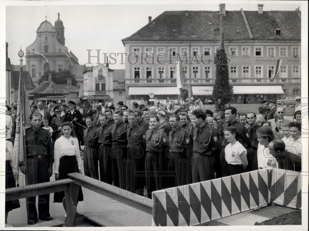 Press Photo Day Of Prayer, Altoetting, Upper Bavaria, Fides Romana, Catholic - Historic Images