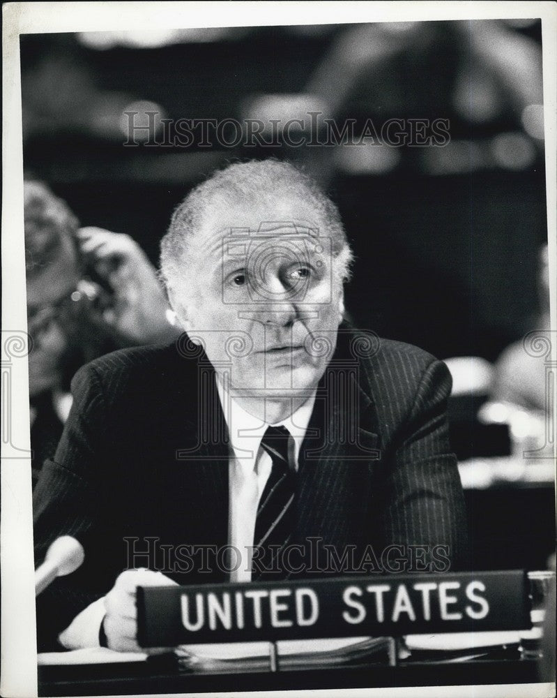 Press Photo United States Spokesman - Historic Images