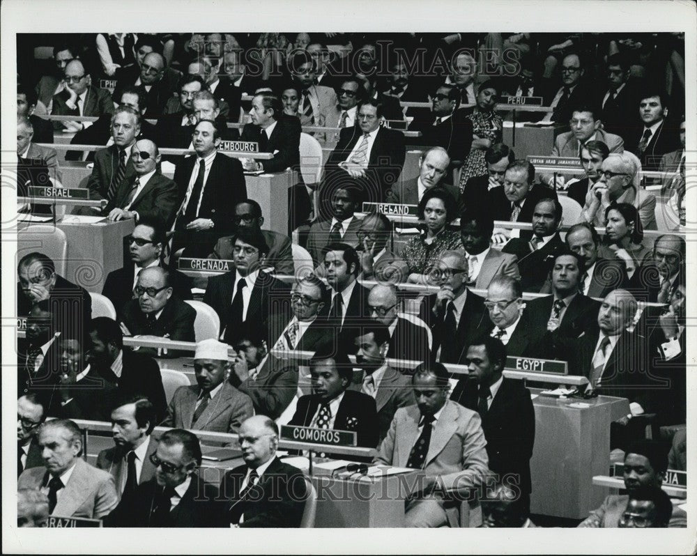 Egypt/Ireland And Others In UN Meeting-Historic Images