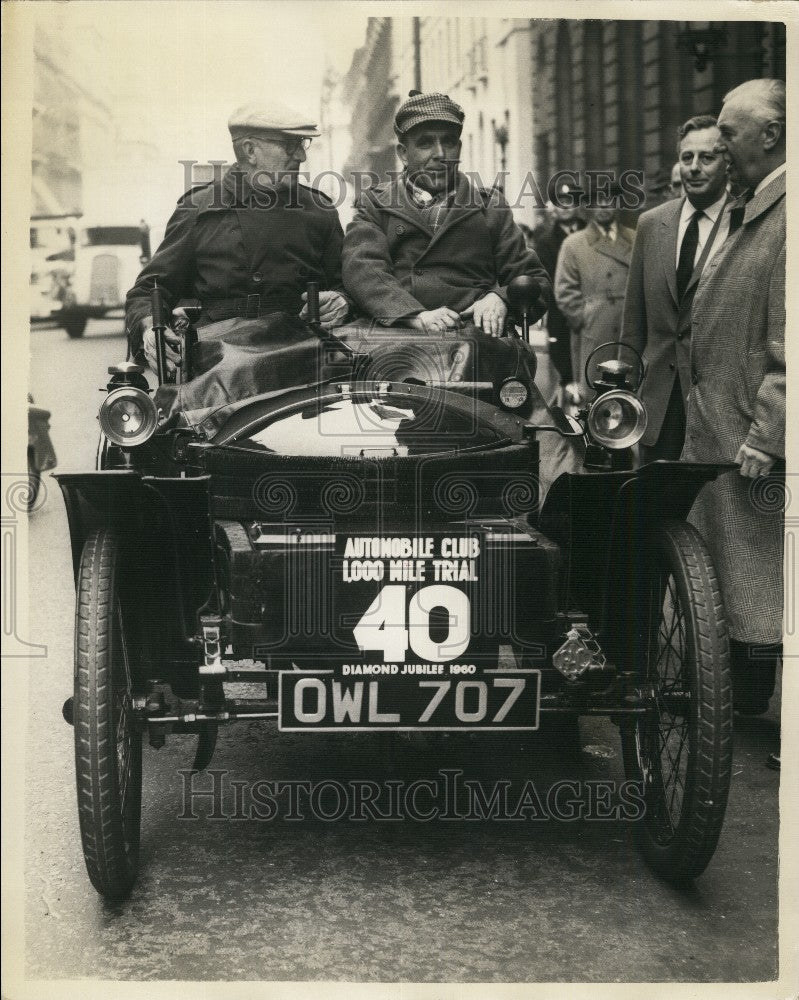 1960, St. John Nixon At The Wheel Of A 1899 Wolesey - KSG04905 - Historic Images