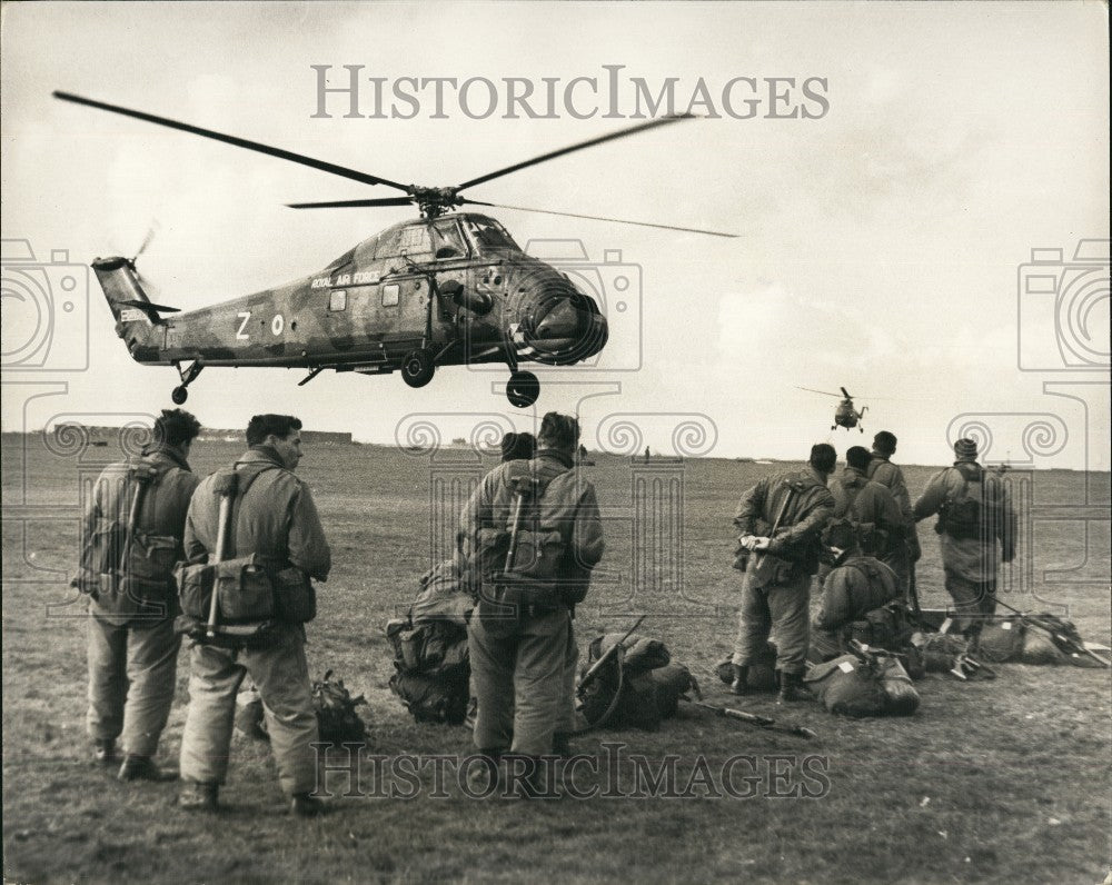 1967, Tri-Service Helicopter Exercise Codenamed Exercise Stardust - Historic Images