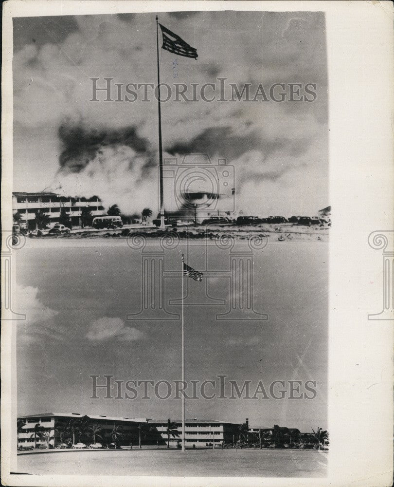 Press Photo Then and Now..Pearl Harbour - Historic Images