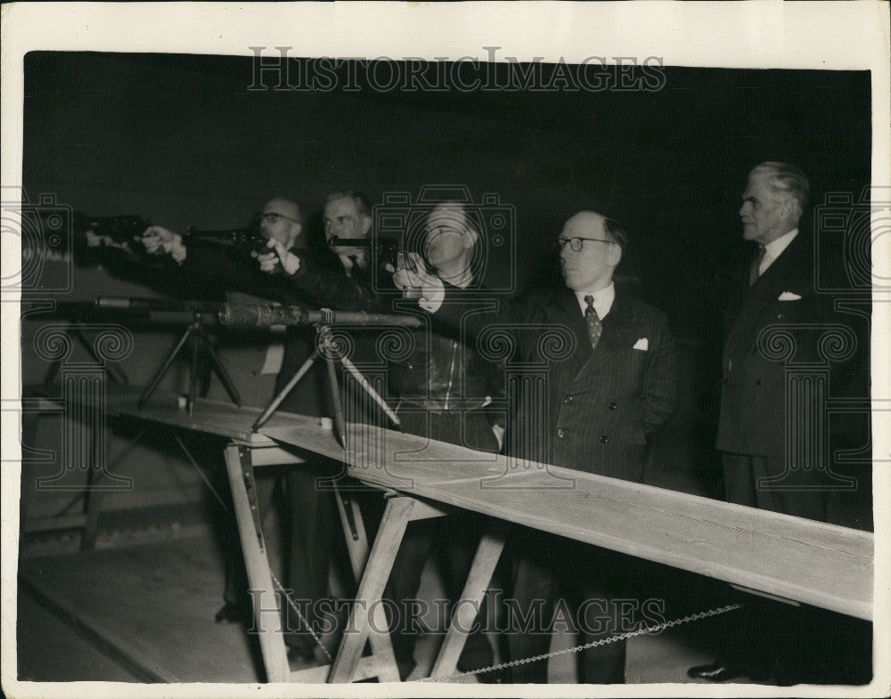1956 Press Photo City "Specials" take part II shooting competition with Dutch po - Historic Images