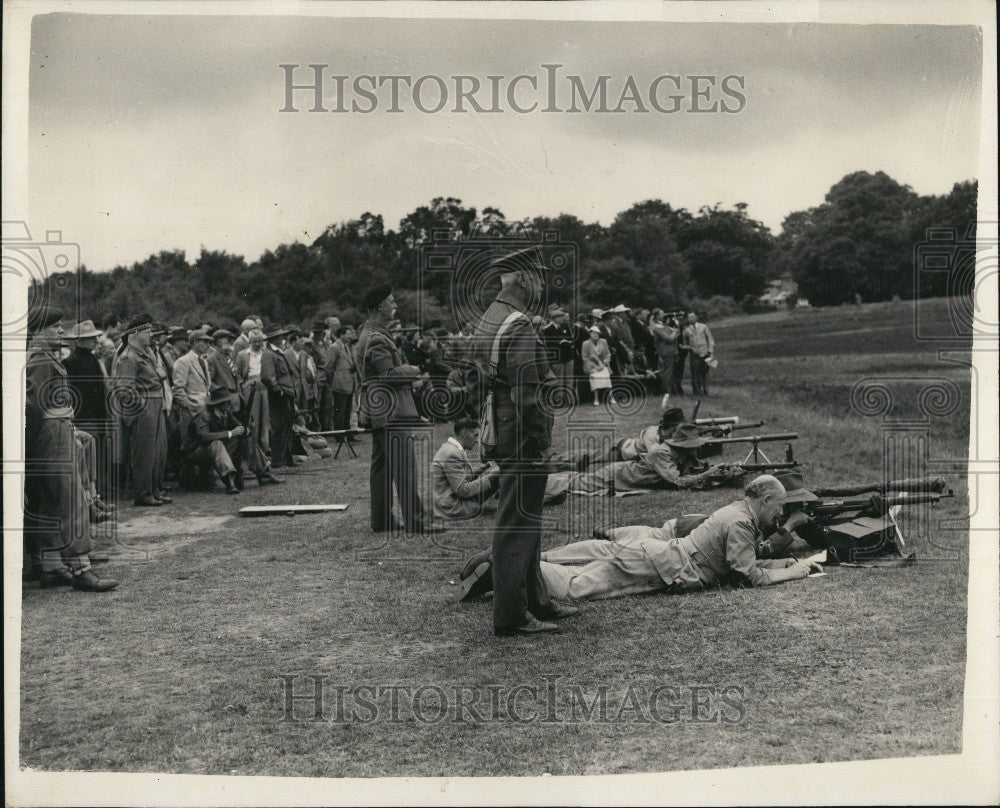 1954 Press Photo Semi final of the Queen&#39;s prize at Bisley - KSG06337-Historic Images