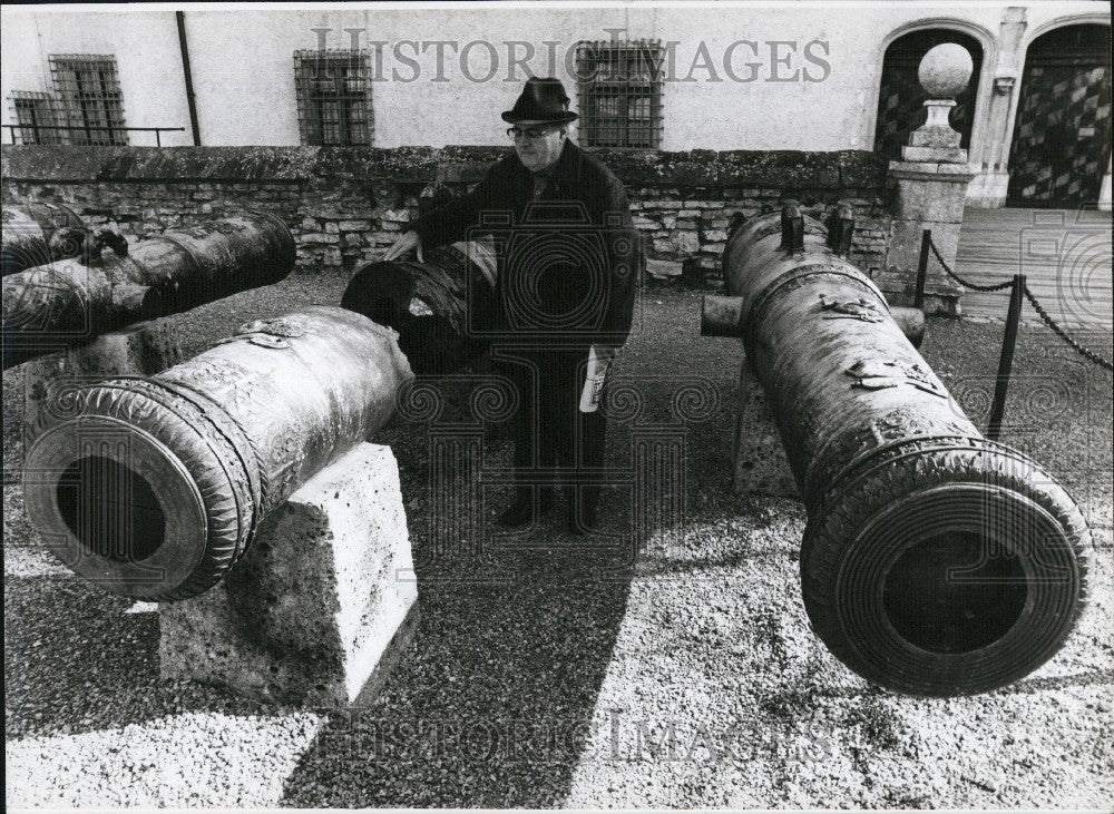 Press Photo  Bavarian Army-Museum  canons - Historic Images