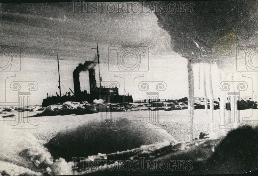 1967 Press Photo General view of the drifting station Severny Polius - Historic Images