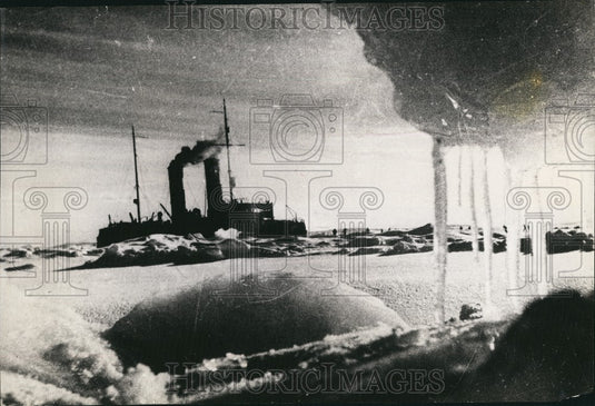 1967 Press Photo General view of the drifting station Severny Polius - Historic Images