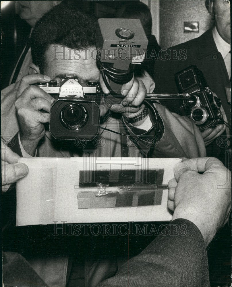 1972 Press Photo Letter Bomb, Commander at Scotland Yard - Historic Images