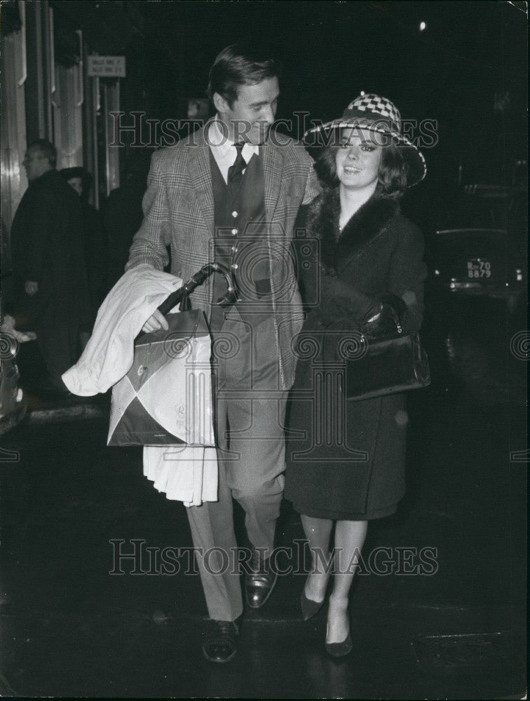 1965 Press Photo Natalie Wood Actress David Niven Jr. - KSG08795 - Historic Images