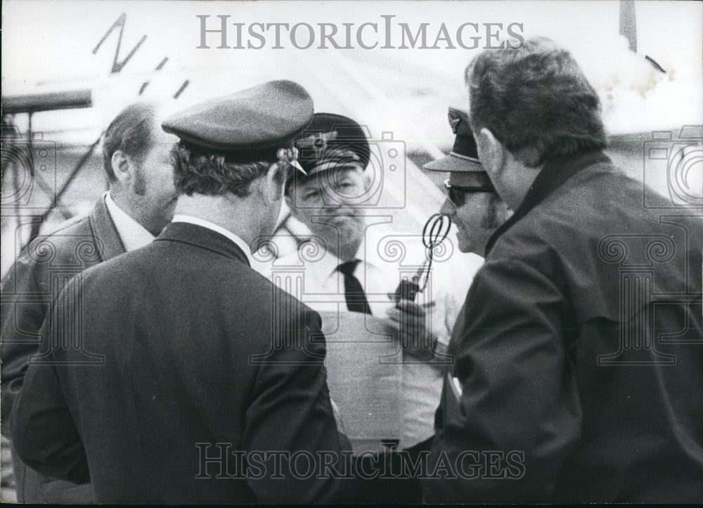 1970 Press Photo Czechoslovake Airplane Hijacked - Historic Images