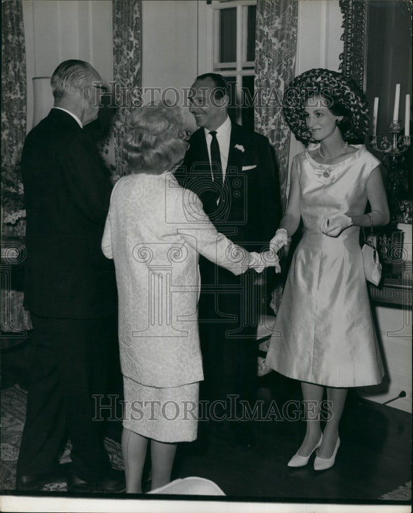 1963 Press Photo Ambassador Sir David and Lady Ormsby Gore, Washington ...