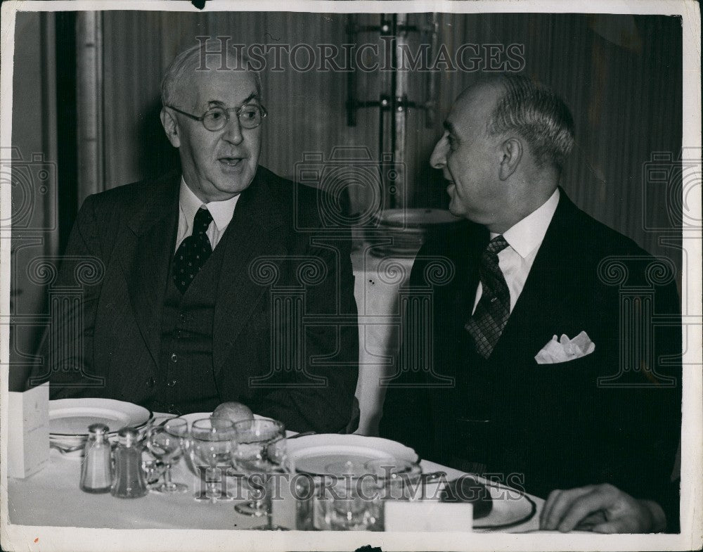 1949 Press Photo Dr. Radio attends luncheon given in his honour - Historic Images