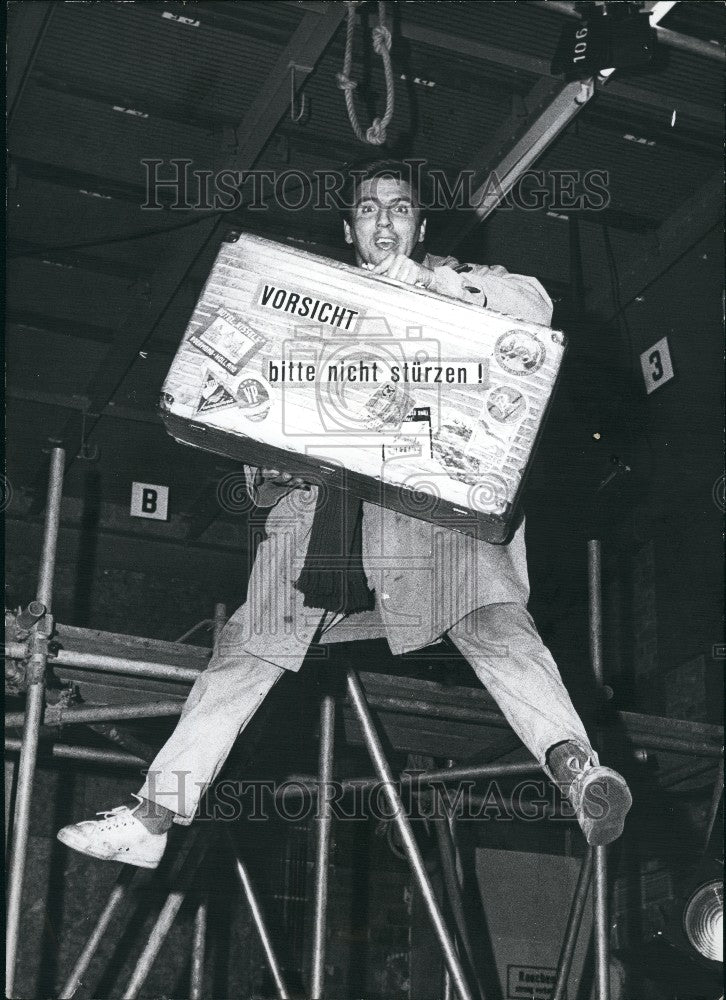 1963 Press Photo Armin Dahl Daredevil - Historic Images