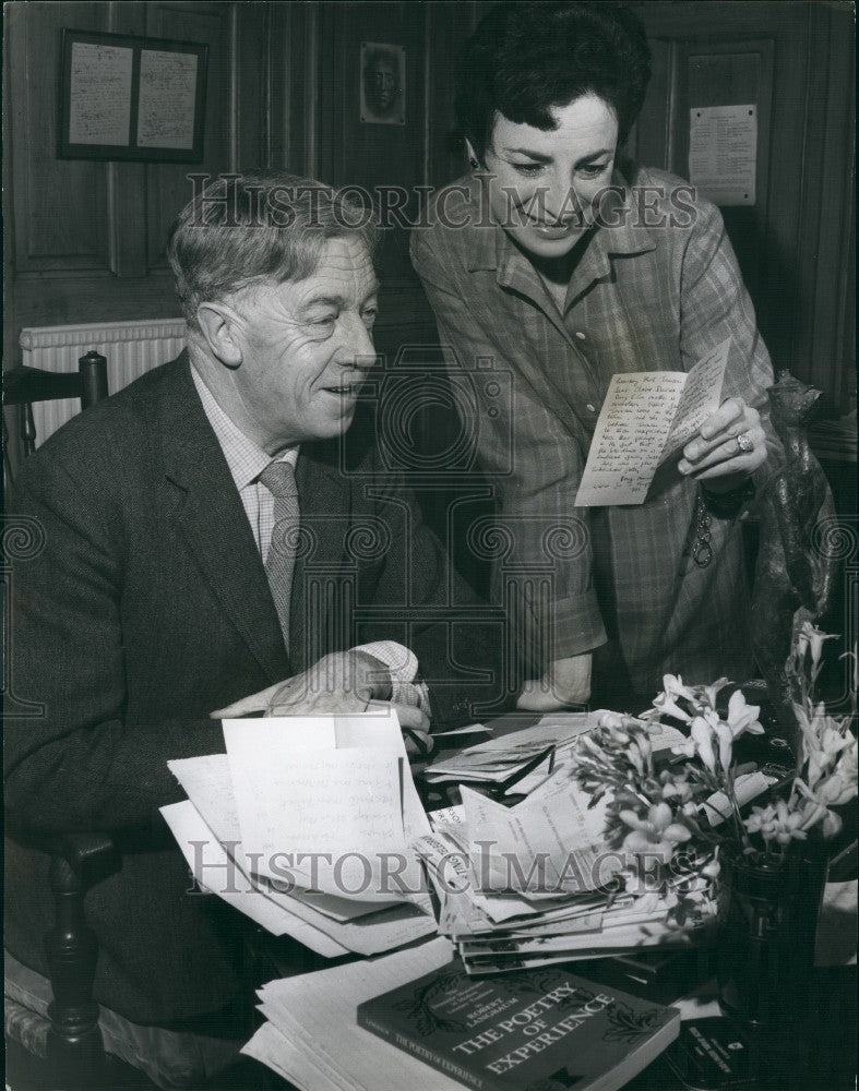 1972 Press Photo Poet Laureate Cecil Day Lewis - Historic Images