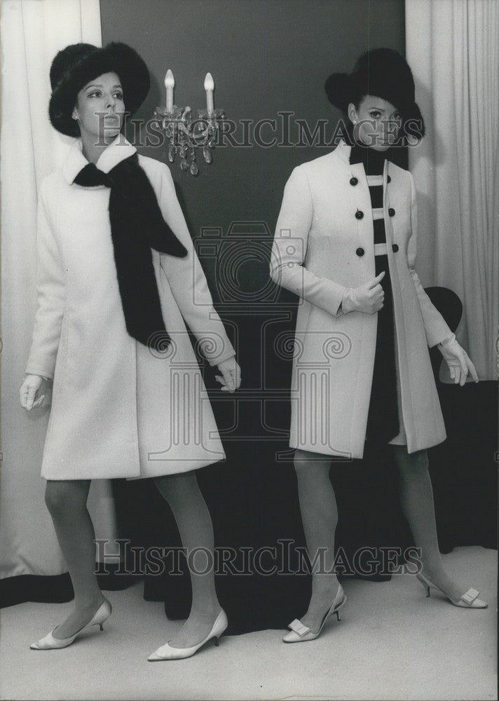 1966, Werner Wunderlich Fall/Winter Collection Dress Coats - Historic Images