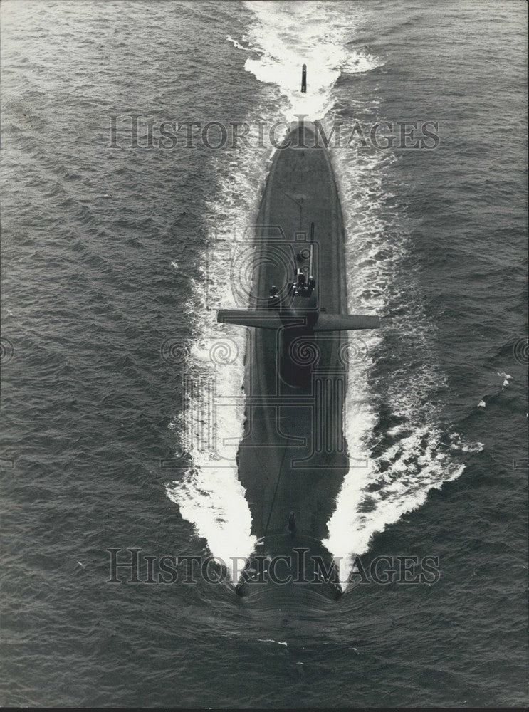 1985 French Nuclear Submarine "L'Inflexible" - Historic Images