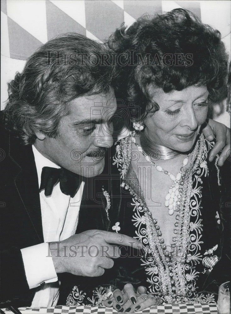 Press Photo Gala event Soiree of the stars in Munich Omar Sharif Rosita Serrano-Historic Images