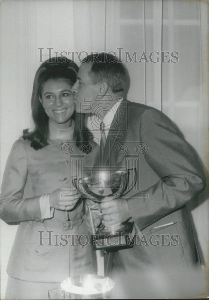 1967 Press Photo, Sheila Davis Cup - KSK00849-Historic Images