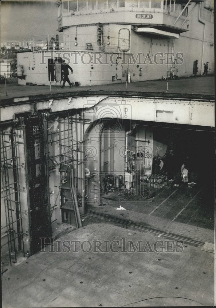 1959 Press Photo, Aircraft Carrier Clemenceau - KSK00927-Historic Images