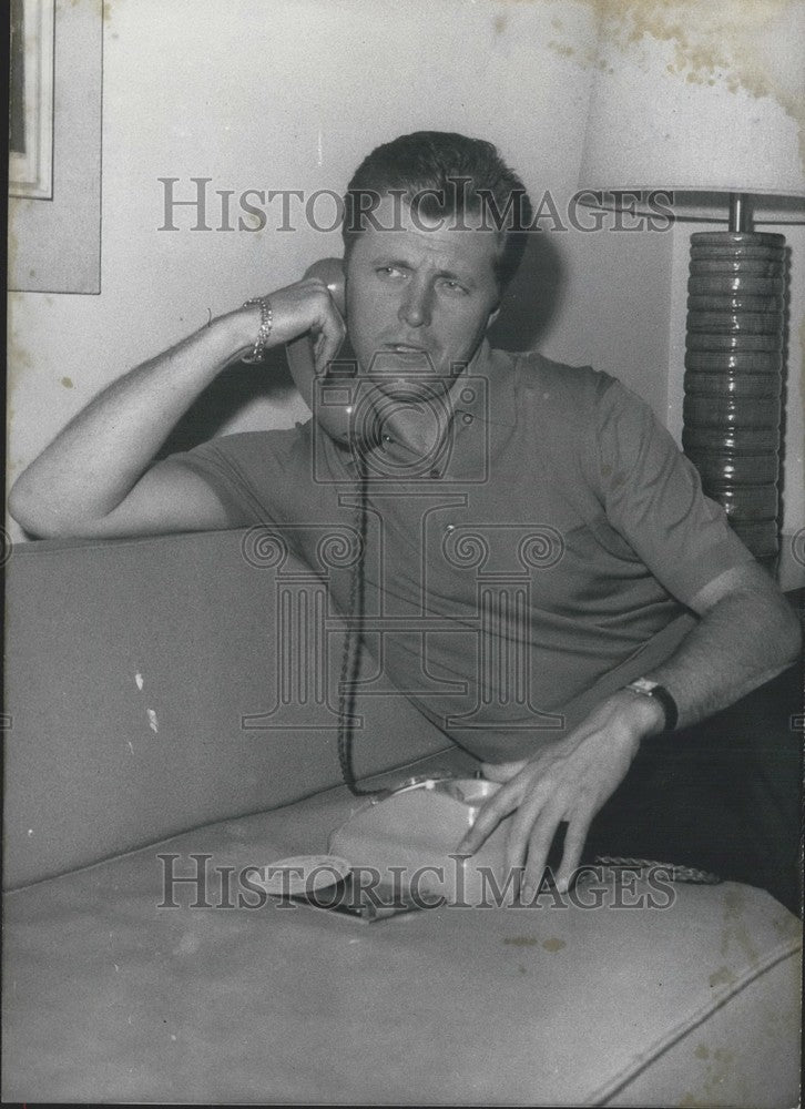 1966 Press Photo Actor Edward Byrnes in Berlin - KSK00963-Historic Images