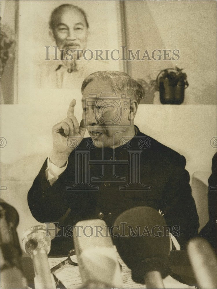 1972 Press Photo North Vietnamese Advisor Mr. Le Duc Tho - KSK01193-Historic Images