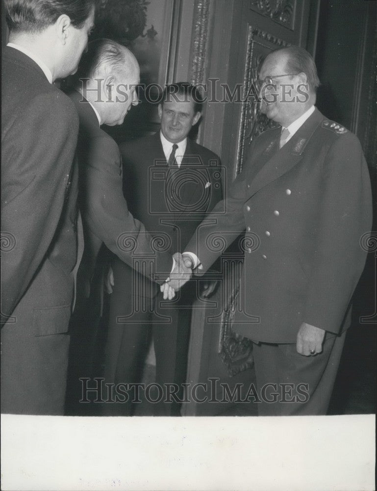 1956 Press Photo NATO Reception - KSK01299-Historic Images