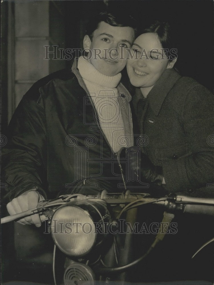 1964, Stella Monclar and Bernard Fradet - KSK01347 - Historic Images