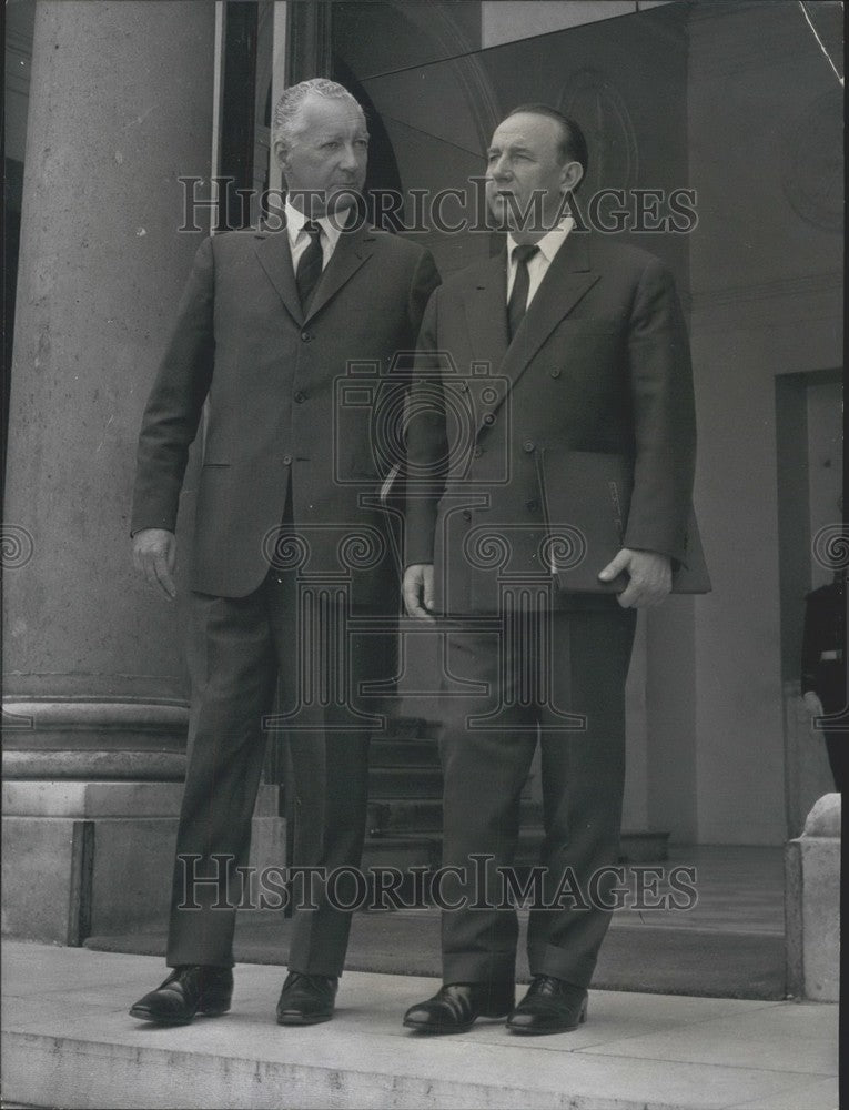 1966 Press Photo Messmer and Marcellin - KSK01487-Historic Images